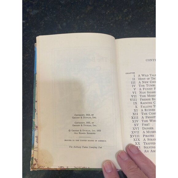 The Bobbsey Twins Camping Out, Laura Lee Hope, #16 - Picture 8 of 8